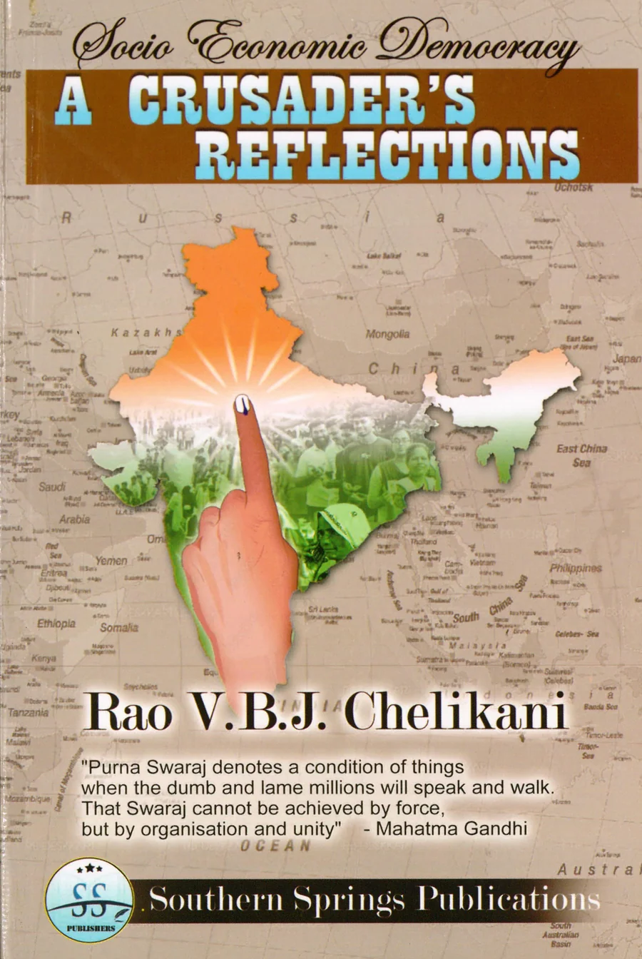 Socio Economic Democracy: A Crusader’s Reflections · Book cover