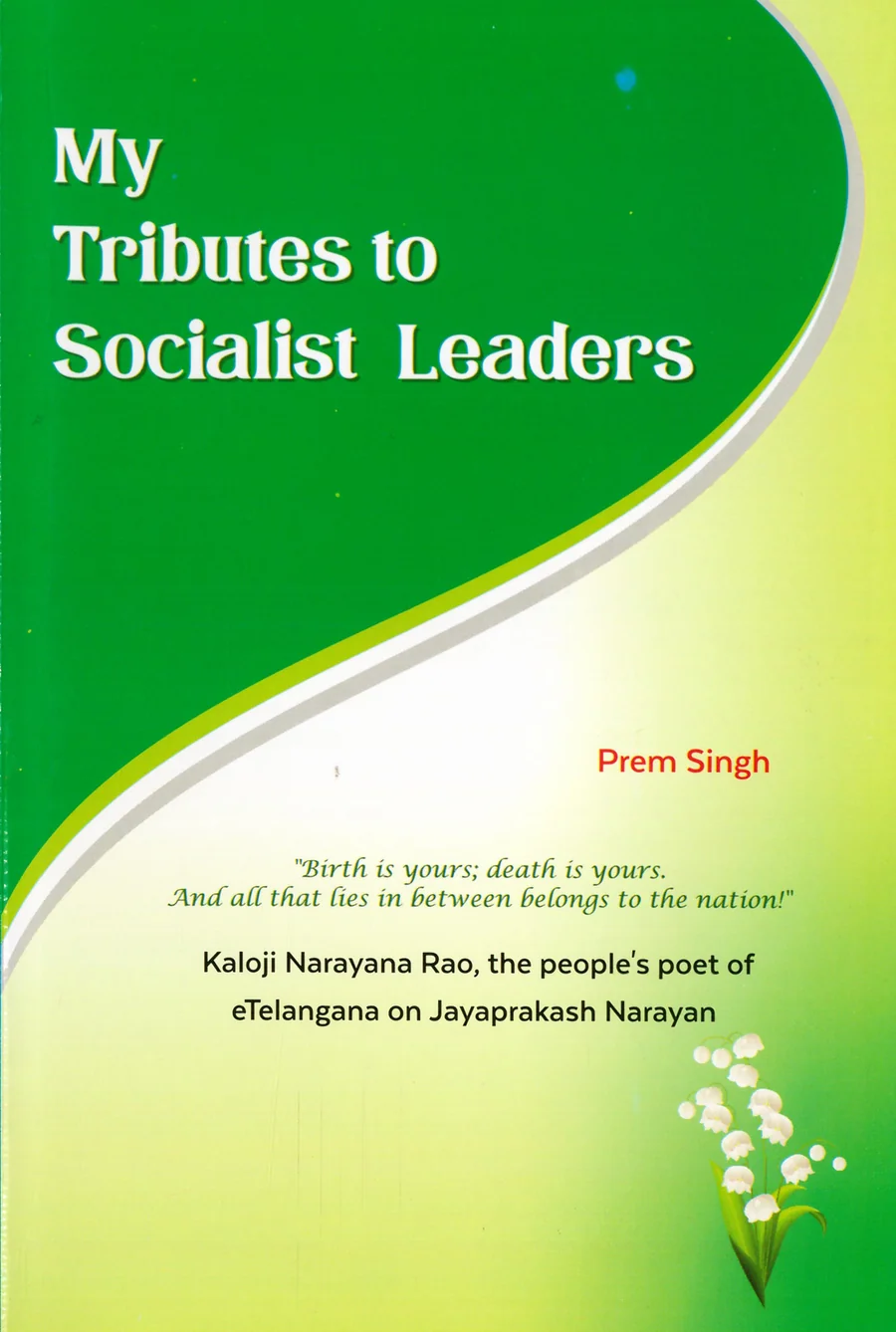 My Tributes to Socialist Leaders · Book cover